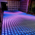 Plancher de danse portatif du panneau 3D de LED pour le mariage de partie de concert